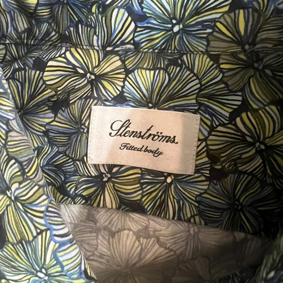 Stenströms long sleeve button down size 16 1/2 - Picture 3 of 6